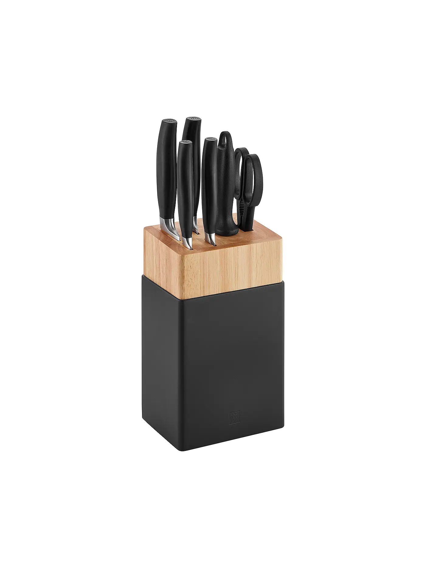 ZWILLING | Messerblock Set 7-tlg FIVE STAR Schwarz | 